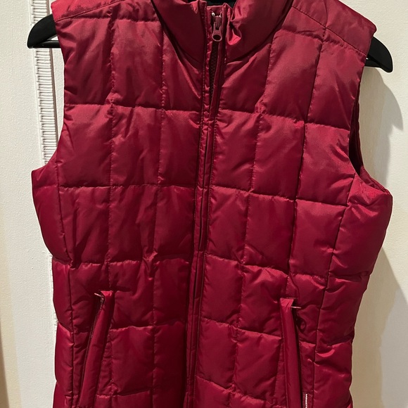Mondetta ladies jacket vest like new size small burgundy red - Picture 2 of 3